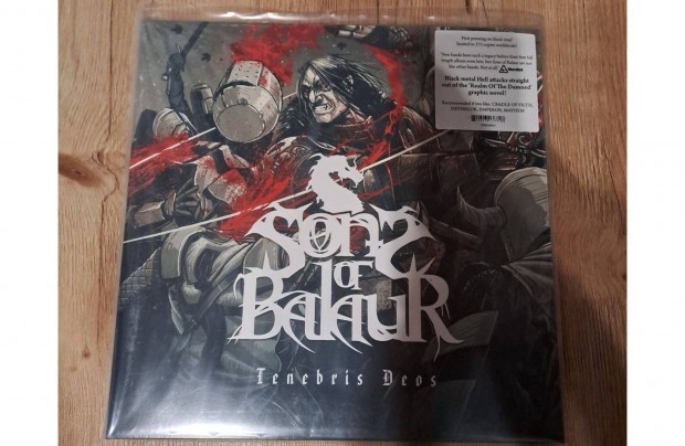 Sons OF Balaur - Tenebris Deos LP (j)