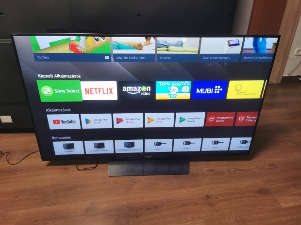 Sony 139cm-es led smart 4k tv elad 