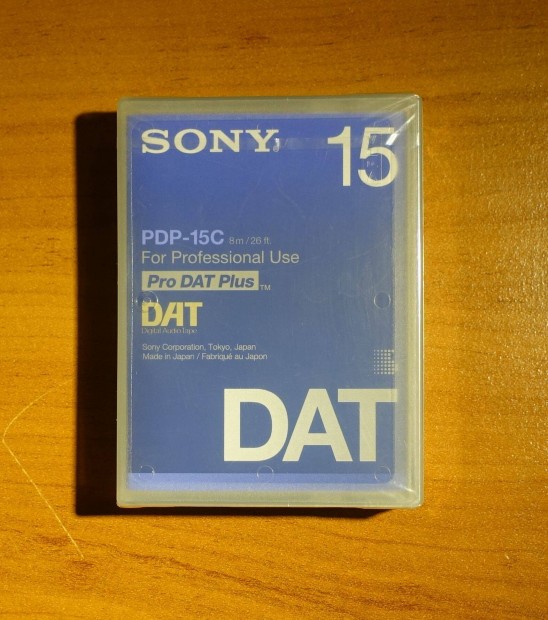 Sony 15 Pro Dat Plus Prmium kategris bontatlan dat kazetta deck
