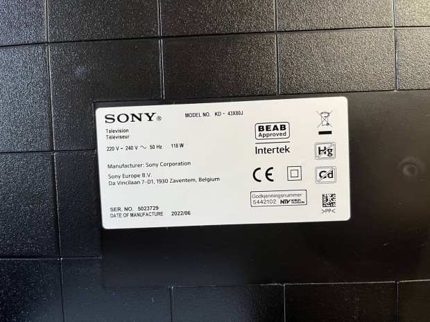 Sony 43colos tv