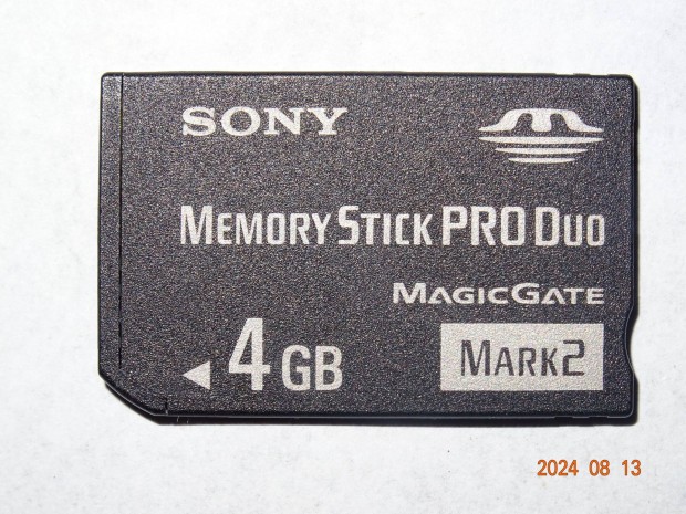 Sony 4GB Memory Stick Pro Duo memriakrtya