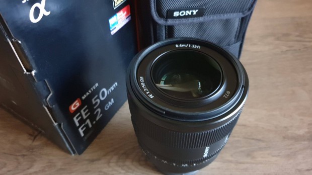 Sony 50mm F/1.2 GM objektv 2 v garancival