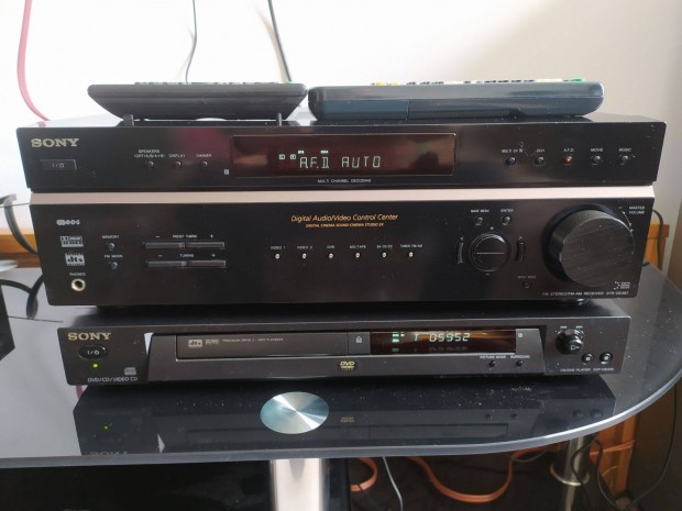 Sony 5.1- es receiver, s dvdjtsz tvkapcsolkkal elad