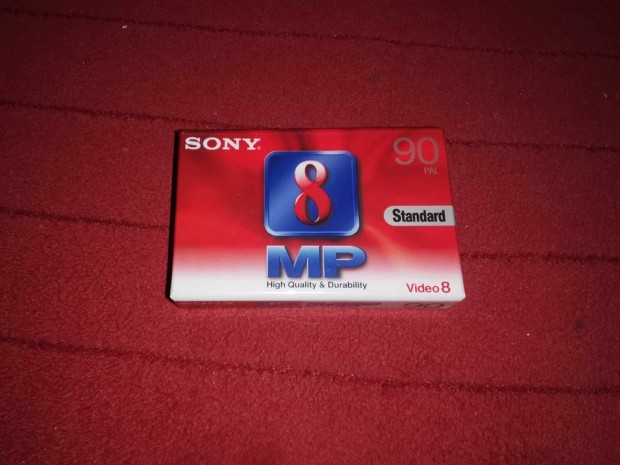 Sony 8mp 90 video 8 casette (bontatlan)