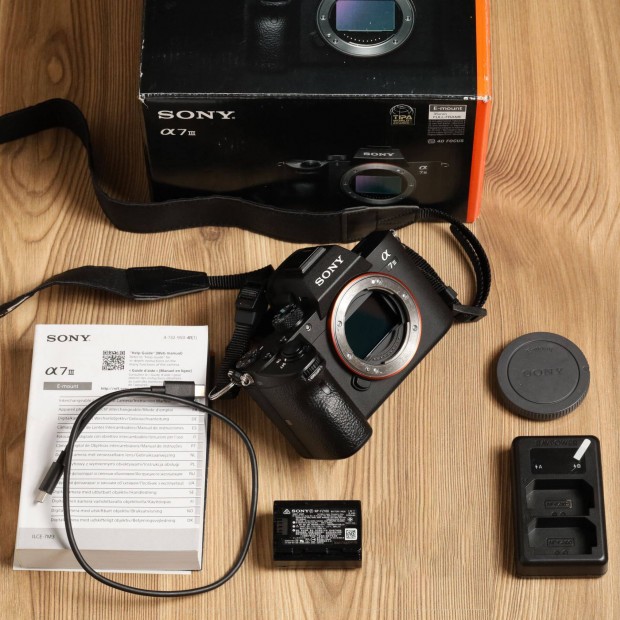 Sony A7 III fullframe fnykpez MILC Ilce-7M3 A7III Alpha 7 3