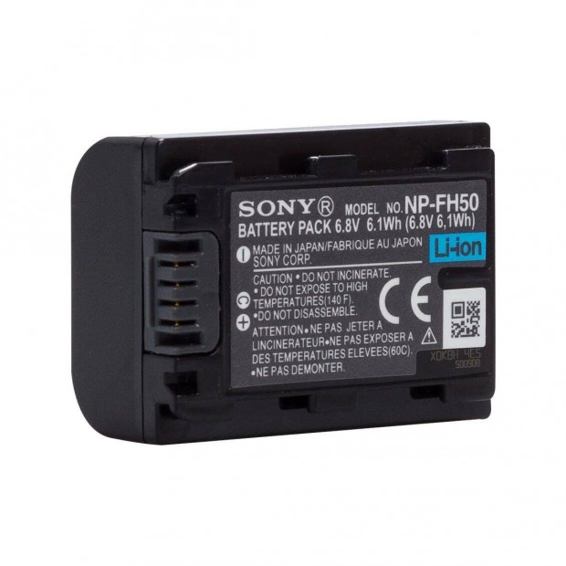 Sony Actiforce (NP-FH50) 6,8V 870mAh Li-ion akkumultor