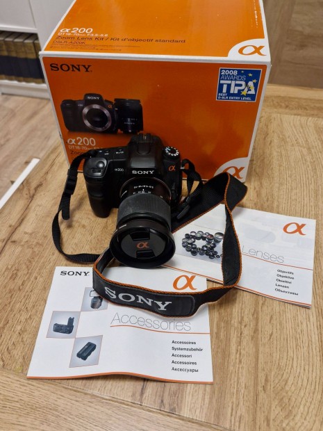 Sony Alpha A200K tkrreflexes fnykpezgp