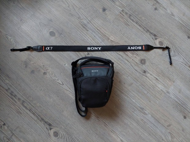 Sony Alpha táska + nyakpánt