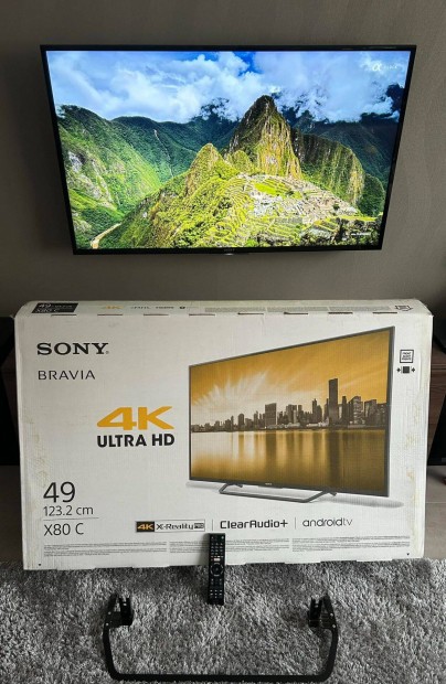 Sony Bravia 4K ultra HD 123cm