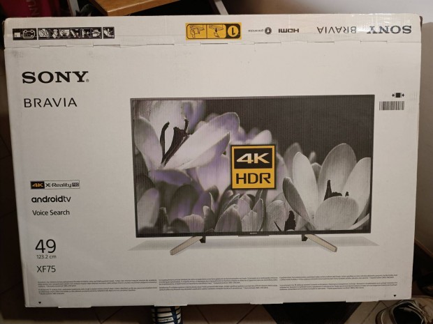 Sony Bravia KD-49XF7596 123 cm 4K okos TV