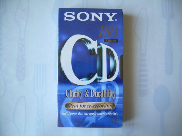 Sony CD180 minsgi videkazetta, vide kazetta
