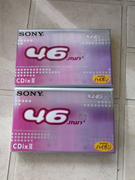 Sony CDIx-II 46 Nagyon szp a flia 2 darab egyben!
