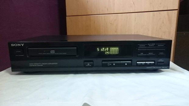 Sony CDP-212 asztali CD lejtsz tkletes mkdssel