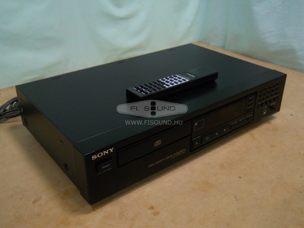 Sony CDP-395 , 1 lemezes CD lejátszó,új távirányítóval