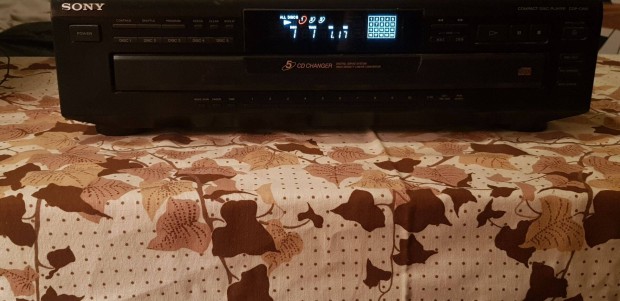 Sony CDP C661 minőségi 5 lemezes cd lejátszó hifi
