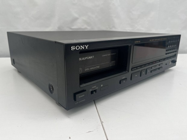 Sony CDP-C910 retro CD lejtsz szervizelve