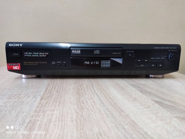 Sony CDP-XE210 cd lejtsz deck 