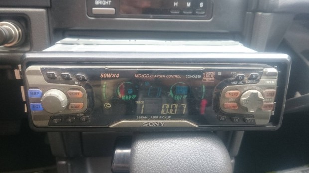 Sony CDX-CA650 retro CD autórádió fejegység, CD-s autórádió