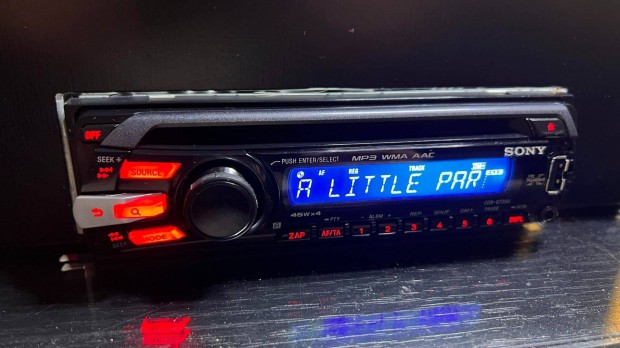 Sony CDX-GT35U 4x45W autó autós fejegység CD lejátszó FM rádió Usb