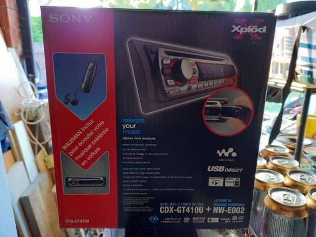 Sony CDX-GT410U autordio dobozba!