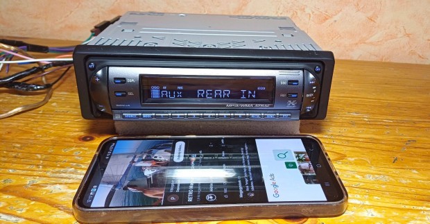 Sony CDX-R450 okosított audio BLUETOOTH-os 4×50W-os autórádió