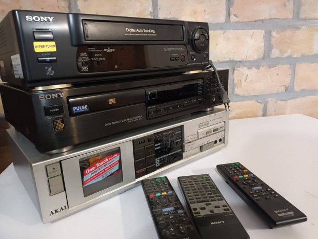 Sony CD s Tvirnyitk s VHS Kpmagn