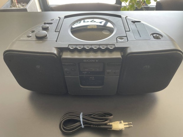 Sony CFD-20L Radio Magno CD Lejtsz Rdi Magn Boombox