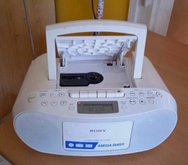 Sony CFD S-50 mikro hifirendszer, CD lejtsz, rdi, magn