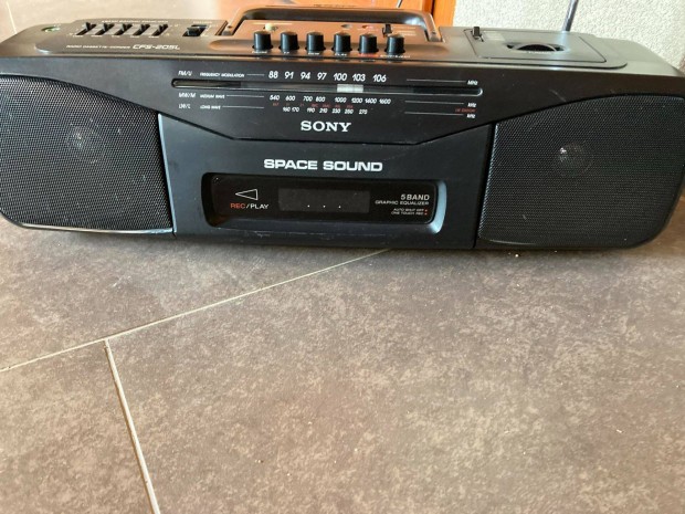 Sony CFS-205L STEREO Kazetts magn