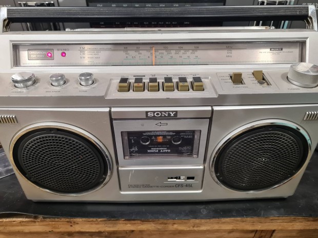 Sony CFS-45L boombox rdis magn