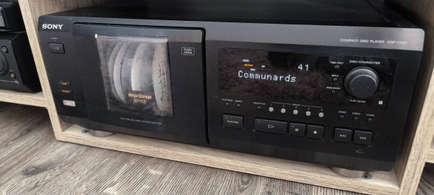 Sony Cd lejtsz 51db lemezt kezel ( cdp-cx57 )