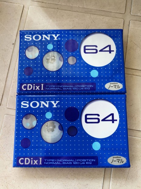 Sony Cdixi 64 Nagyon szp a flia 2 darab egyben!
