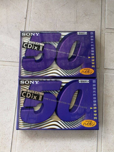 Sony Cdixii 50 Nagyon szp a flia! 2 darab egyben!