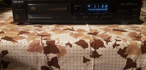 Sony Cdp 470 minőségi hifi cd lejátszó