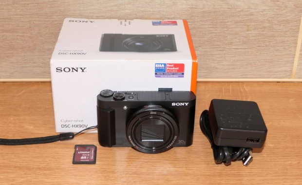 Sony Cyber-shot HX90 ultra zoomos kompakt j llapotban dobozban