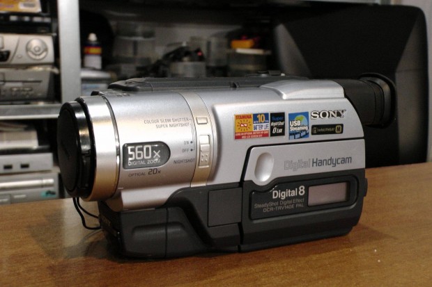 Sony DCR-Trv140E Digital8 Videokamera jszer!