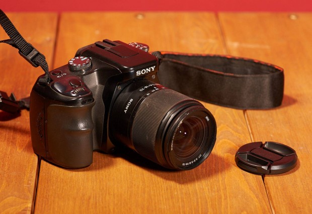 Sony DSLR-A100 olvasd el