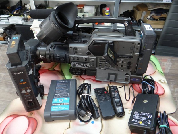 Sony DSR-250P Dvcam (Minidv) Videokamera minden tartozkval