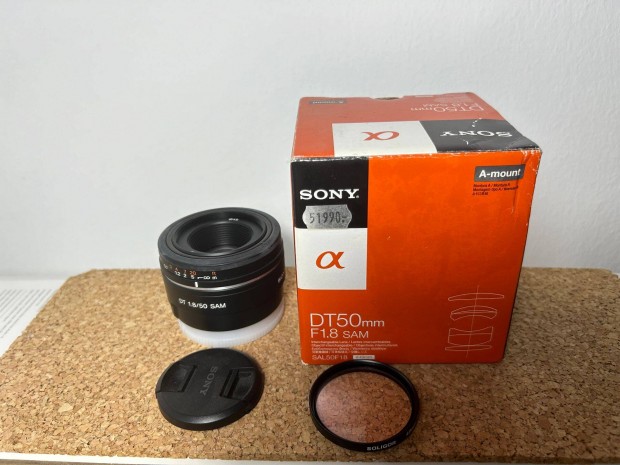 Sony DT50mm F1.8 SAM objektv (SAL50F18)