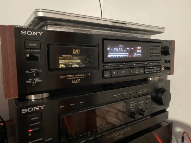 Sony DTC 55 Es High Density A/D D/A Digitális Audio Recorder Kiváló