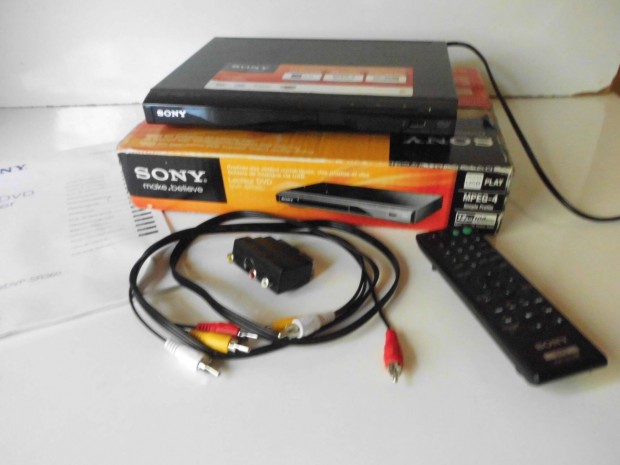 Sony DVP-SR360 asztali DVD lejtsz USB-s jszer