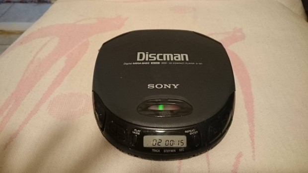 Sony D-151 discman hordozhat CD lejtsz, teljesen tkletes