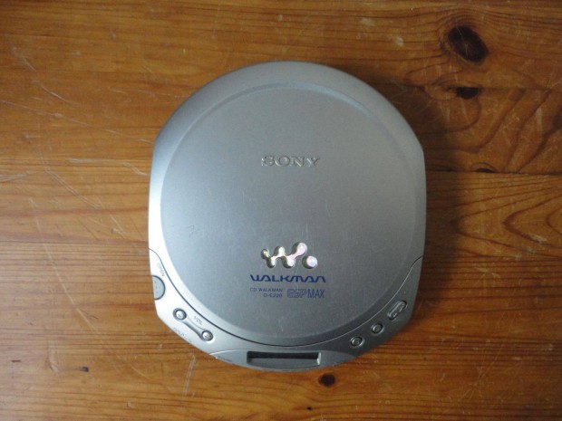 Sony D-E220 CD walkman gynyr szp llapotban, minden mkdik