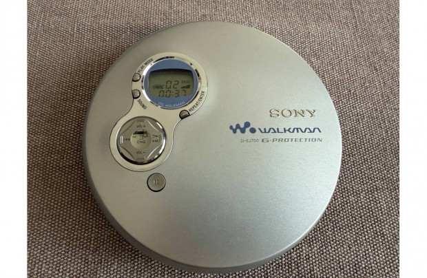 Sony Discman D-EJ750, hordozhat CD lejtsz Walkman