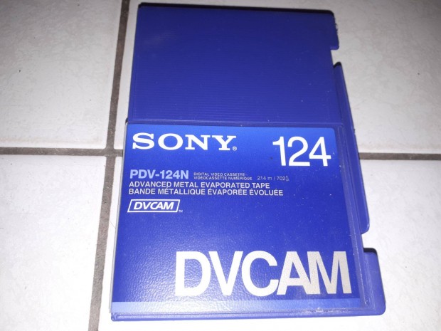 Sony Dvcam 124 PDV-124N videokazetta, VHS