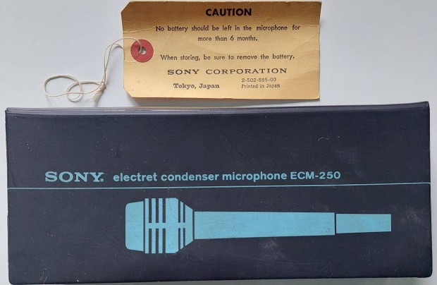 Sony ECM-250 Electret Condenser Microphone Sony ECM-250 Mikrofon