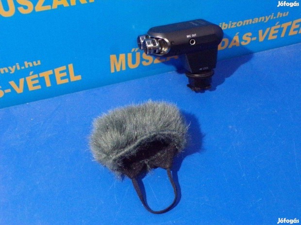 Sony ECM-Xyst1M Kameramikrofon jtllssal Szp, Megkmlt llapot