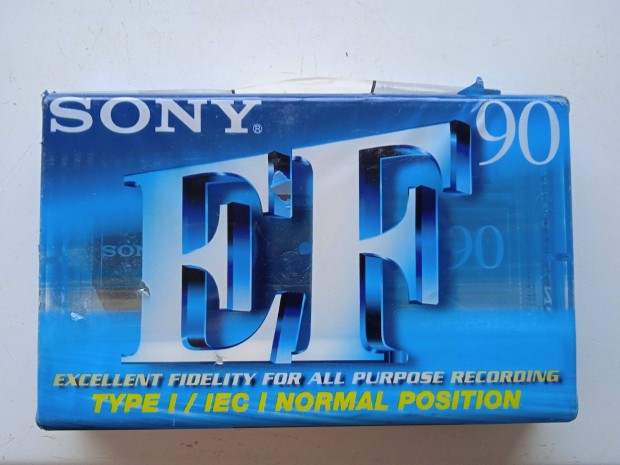 Sony EF 90 audio kazetta , bontatlan