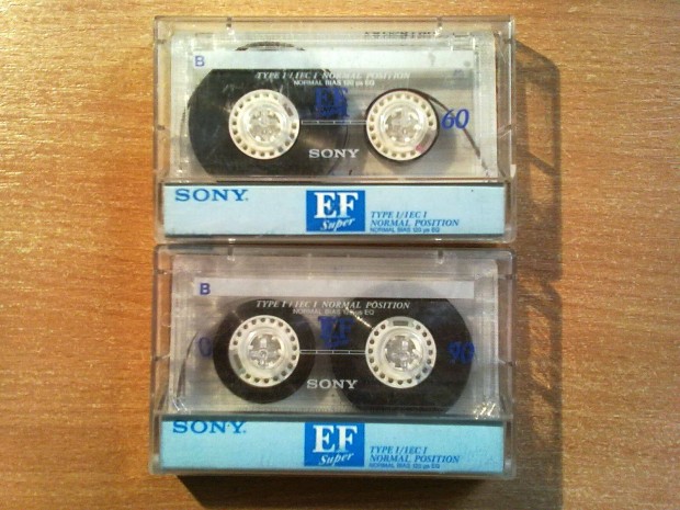 Sony EF Super 60 és 90 együtt 1200 Ft (Sony Corporation Tokyo Japan)