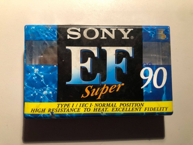 Sony EF Super 90 bontatlan kazetta elad